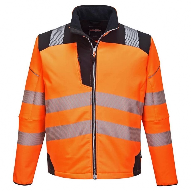 Portwest T402 PW3 Vision Hi-Vis Softshell Jacket